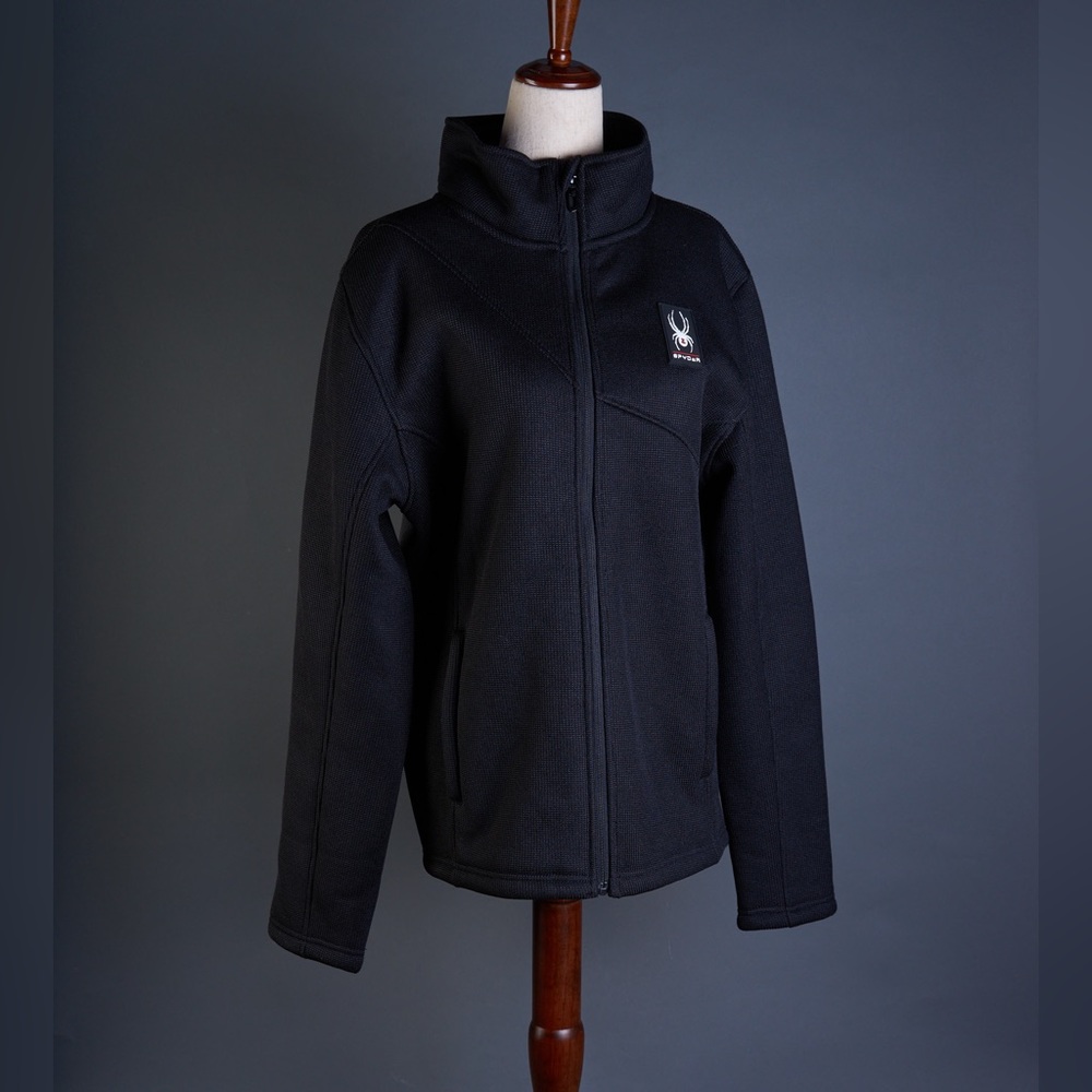 Spyder Man’s Full Zip Jacket - Black